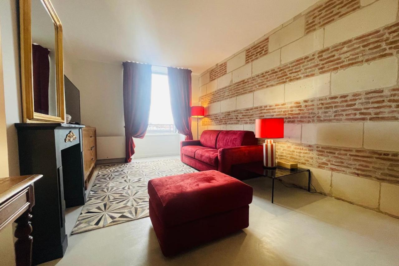 Splendid Apartment At The Foot Of The Castle Of Amboise - View Of The Loir Exterior foto